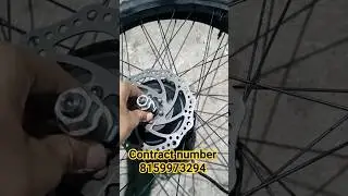 #Electric_cycle_disc_ brake_setting #cycle #electriccycle #ebike #electricalbike #viral