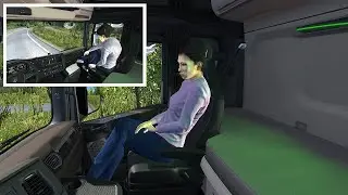 ETS2 [1.36] Animated Female Passenger Mod