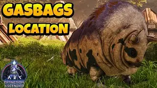 How to Find Gasbags in ARK Ascended - Extinction Map