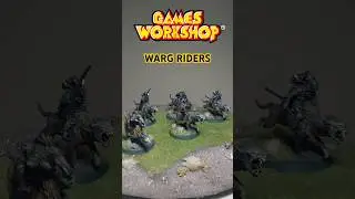 LOTR Warg Riders Full Metal #lordoftherings #gamesworkshop #warhammer #tabletopgaming