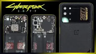 OnePlus 8T Cyberpunk 2077 Limited Edition Disassembly Teardown Repair Video Review