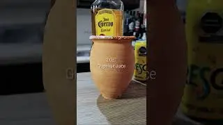 How to Make the Traditional CANTARITO 🍯 | Authentic Mexican Tequila & Citrus Drink 🍋🍊 #shorts