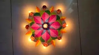 Rangoli design  ,Diwali special 3d rangoli
