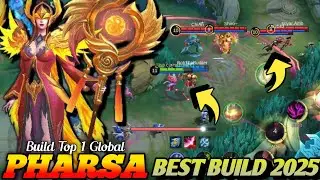 Pharsa Unstoppable Midlaner!!- Build Top 1 Global Pharsa ~ MLBB INDIA  (CURSED GAMING)