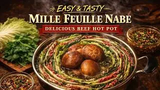 Easy & Delicious Korean Hot Pot 🇰🇷 | Mille-Feuille Nabe (Perfect for Cold Days) #koreanfood #hotpot