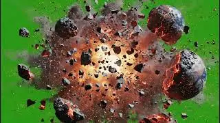 Intense Earth Green Screen Explosion FX for Dramatic VFX Scenes | Royalty Free Download
