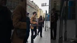 kendall arrived at pompidou center walk for schiaparelli fashion show in paris #kendalljenner