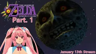 The Legend Of Zelda: Majora's Mask - Part. 1 (Cow Vtuber)