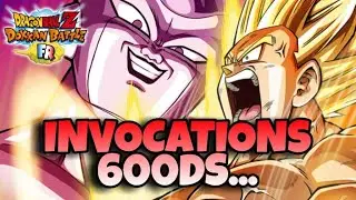 INVOCATIONS 350M 600ds AVEC CRAQUAGE !! 🇫🇷 DBZ DOKKAN BATTLE GLO