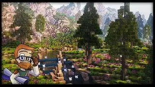 Пользовательский биом долины реки, таймлапс + загрузка #1 :: Conquest Reforged 1.10.2