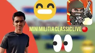 Mini militia classic live🔴||mini militia classic live streaming on android
