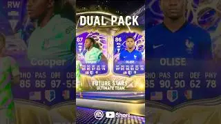INSANE DUAL PACK! 😱 86 Future Stars OLISE & 87 COOPER! 🇫🇷🇺🇸 #fc26