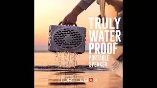 Review: Turtlebox Gen 2 Outdoor Portable Bluetooth Speaker | Rugged, Waterproof, Loud 120dB Sound