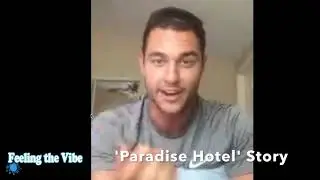 David Barta Tells Story About Ice Pop Challenge from Paradise Hotel