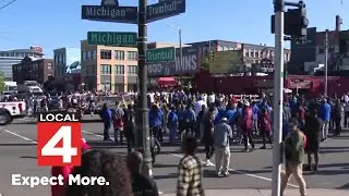 Labor Day parade in Detroit&rsquo;s Corktown draws thousands supporting workers