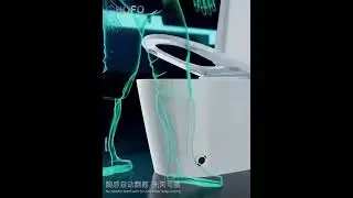 China Guangdong produces high-end smart toilets with high atmosphere.