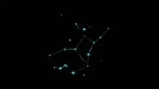 ♍Virgo Constellation - FREE background Animation