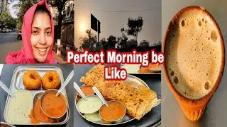 Morning Vlog in Hindi | Best fast food corner in Mira Road | How to start a day | Healthy Breakfast