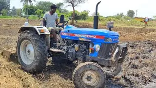Powertrac Euro 50 50 HP Tractor Rotavator Performance | Anegan Motors -  8807518131, 9342428131