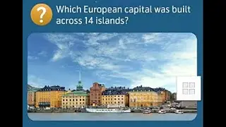 Which European capital was built across 14 Islands? | 2020 | General Knowledge | GK