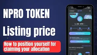 How Much Will NPRO List For? 💰 NPRO Price Estimate + Claiming Tokens Explained