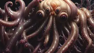 Squighetti,  AI Psychedelic Animated Art - AV 81 #aiaudiovision #psychedelicart #creepy #cute