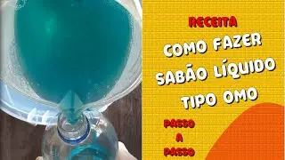 Como Fazer Sabão liquido Omo lava roupas
