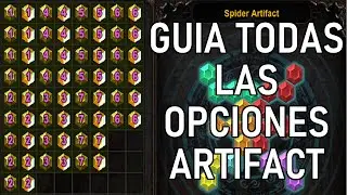 Guia Opciones Spider Artifact Mu Online 2023 MuMoradito