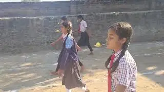 Girl's Lemon Spoon Race part 2 MBS School Event 🏫🎒 #event #school #games 