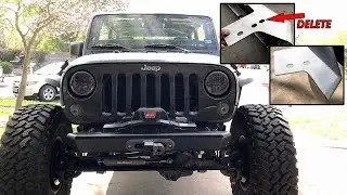 Jeep Update 🔧 Moddin the Mod Minimalist Bumper Winch Combo Clean Fit PSC Ram Factor 55 Goodies