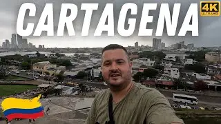 【4K】CASTILLO SAN FELIPE CARTAGENA COLOMBIA 🇨🇴 WALKING TOUR 2023