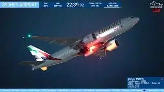 🔴LIVE - Sydney Night Action Plane Spotting @ Sydney Airport  - 16.02.26 🔴