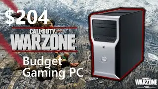 $204 Not Optiplex Budget CoD Warzone Gaming PC | Plays Fortnite and Esports games