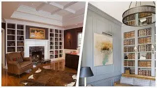 75 Traditional Home Office Library Design Ideas You'll Love 🔴