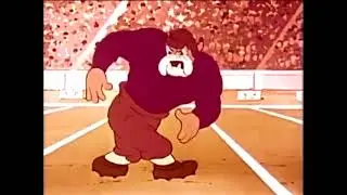 Classic Cartoon The Goal Rush