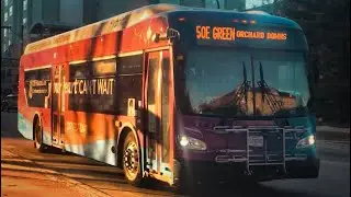 CUMTD&rsquo;s Clip #34: 2017 NewFlyer Xcelsior Hybrid (XDE40) - 11/8/20