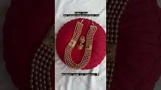 Non Idol Five Layered Haaram with Jumkas available at Nangai Jewel Boutique
