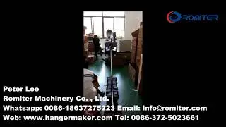 Automatic High Speed Plastic Hanger Hook Inserting Machine