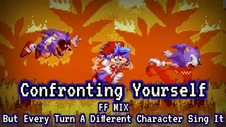 Confronting Yourself (FF MIX) but every turn a different character sing it 🎤🎧