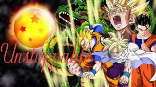 Gohan ,tribute,ft(unstoppable-sia)