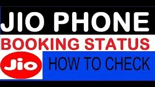 How to Know Jio Phone Delivery Status|Jio Phone booking Status|Jio phone ka booking Status check
