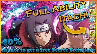 Itachi BF Full Ability Showcase NR | Naruto Ultimate Ninja Blazing