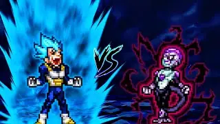 Vegeta SSB ST2 OP VS Black Frieza WXD V3 OP in Mugen