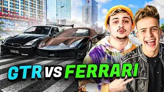 FERRARI vs GTR com Jon Vlogs!