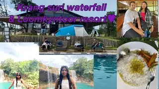 Shillong, Meghalaya ||Krang suri waterfall💦| Loomkyntoor Resort 🏞|| #Beautiful #Nature #video🙌🏻