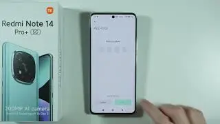 Redmi Note 14 Pro+ 5G: как заблокировать приложения (установить пароль для приложений)
