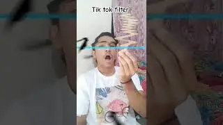 Tik tok filter ( Time wrap scan filter) #funny