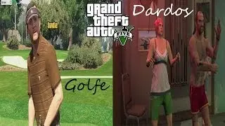 GTA V - Como Jogar Golfe E Dardos - Tutorial Completo pt-br
