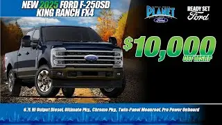 New 2025 Ford F-250SD King Ranch FX4 | $10,000 OFF | Ford Dealer in Dallas, TX
