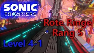 Ouranos Island - Cyberspace - Level 4-1 - Rank S - Red Rings | Sonic Frontiers